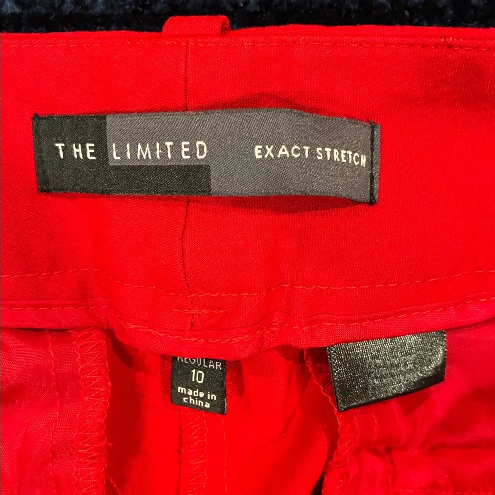 The limited exact stretch Vibrant Red Trousers - Picture 3 of 3